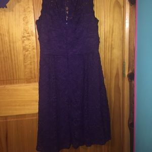 Dark purple dress from dress barn